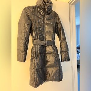 add Down Coat w/ Belt